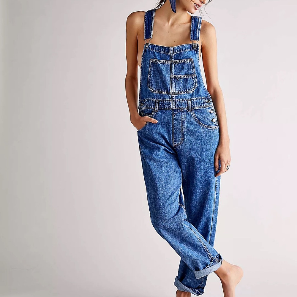 Ziggy free people relaxed overalls